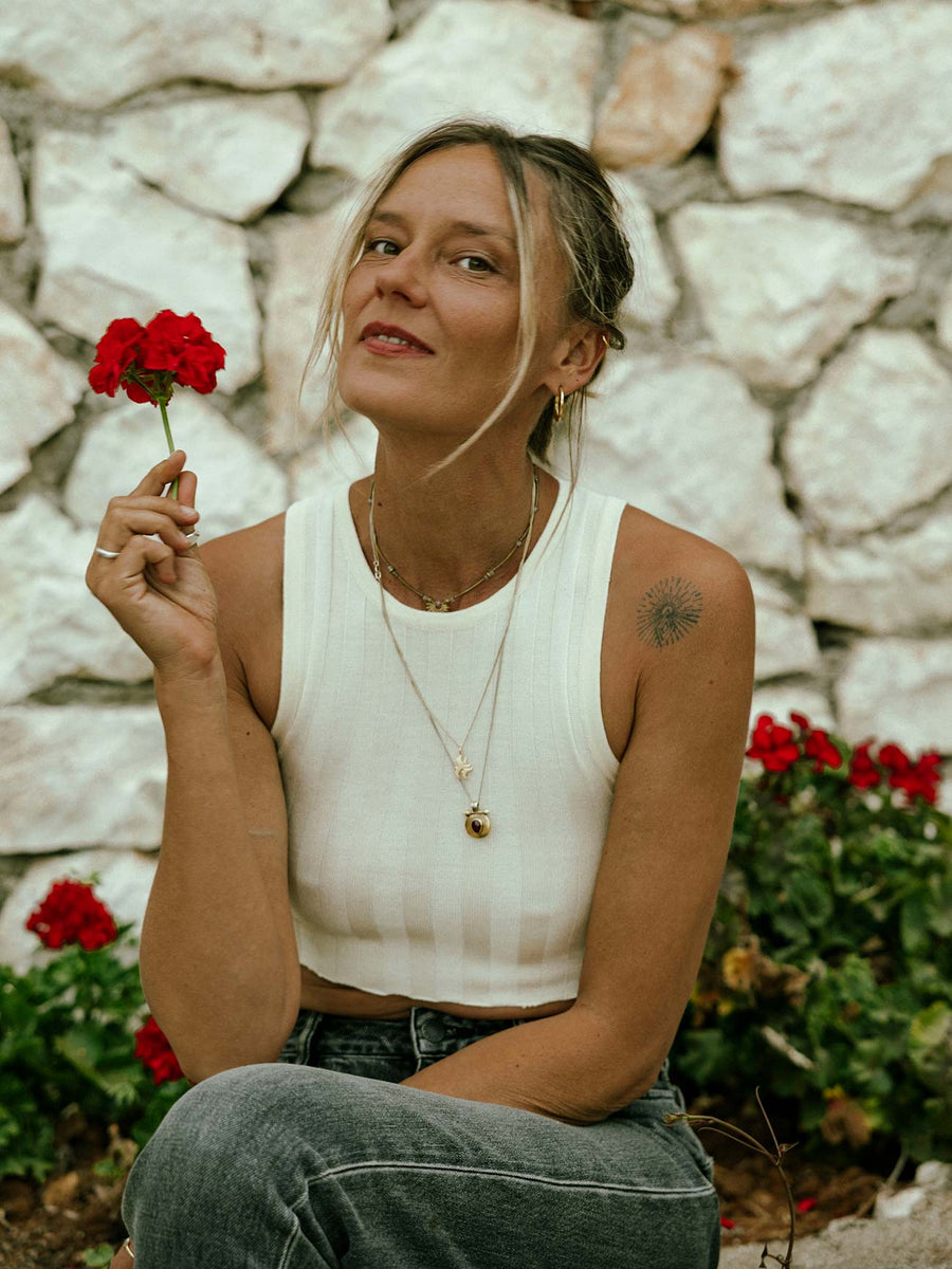 BELLA ERI-SILK TANKTOP