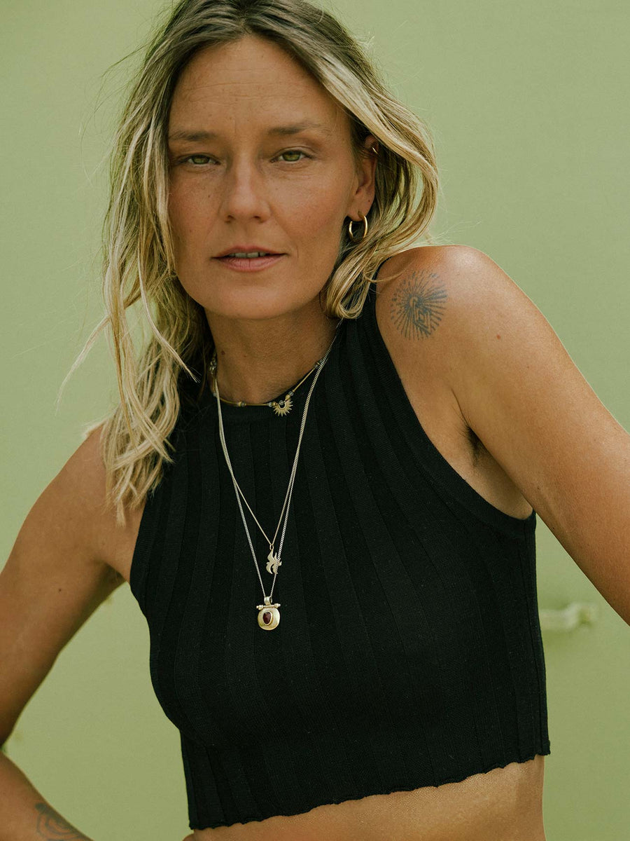 BELLA ERI-SILK TANKTOP