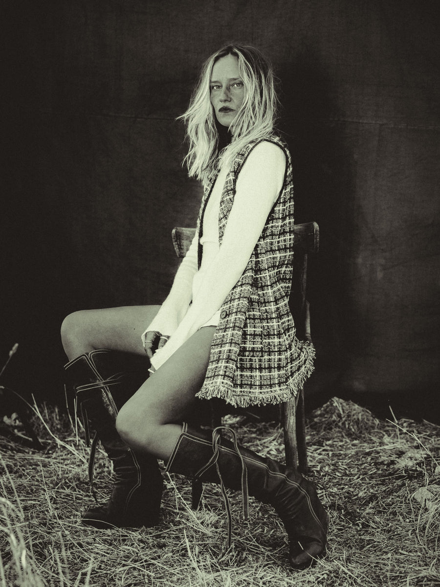 SIENNA FAIR KASCHMIR VESTDRESS