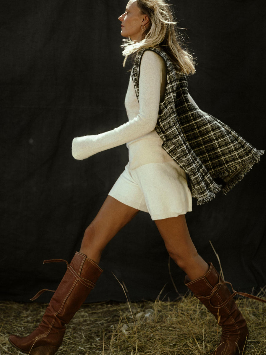 SIENNA FAIR KASCHMIR VESTDRESS